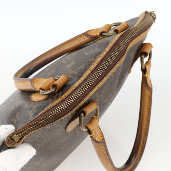 LOUIS VUITTON Monogram Lockit Hand Bag M40102 LV Auth BA11222