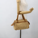 LOUIS VUITTON Monogram Mini Josephine PM Hand Bag Beige M92416 LV Auth BA11224-22