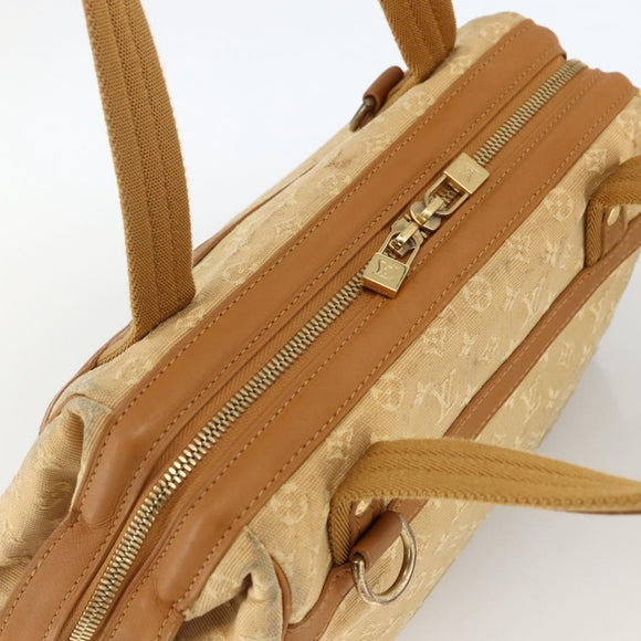 LOUIS VUITTON Monogram Mini Josephine PM Hand Bag Beige M92416 LV Auth BA11224