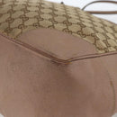 GUCCI GG Canvas Brie Tote Bag Beige Gold 323671 Auth BA11225-8