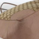 GUCCI GG Canvas Brie Tote Bag Beige Gold 323671 Auth BA11225-17