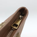 GUCCI GG Canvas Brie Tote Bag Beige Gold 323671 Auth BA11225-18