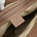 GUCCI GG Canvas Brie Tote Bag Beige Gold 323671 Auth BA11225-19