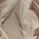 GUCCI GG Canvas Brie Tote Bag Beige Gold 323671 Auth BA11225-21