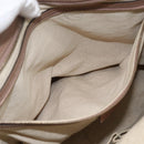 GUCCI GG Canvas Brie Tote Bag Beige Gold 323671 Auth BA11225-23