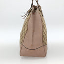 GUCCI GG Canvas Brie Tote Bag Beige Gold 323671 Auth BA11225-4