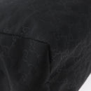 GUCCI GG Canvas Tote Bag Nylon Black 282439 Auth BA11230-15