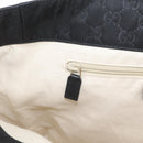 GUCCI GG Canvas Tote Bag Nylon Black 282439 Auth BA11230-21