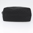 GUCCI GG Canvas Tote Bag Nylon Black 282439 Auth BA11230-5