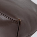 GUCCI Bamboe Schoudertas Leer Bruin Goud 001 2058 1881 0 Auth BA11231-16