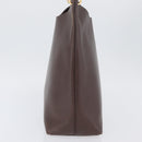 GUCCI Bamboe Schoudertas Leer Bruin Goud 001 2058 1881 0 Auth BA11231-4