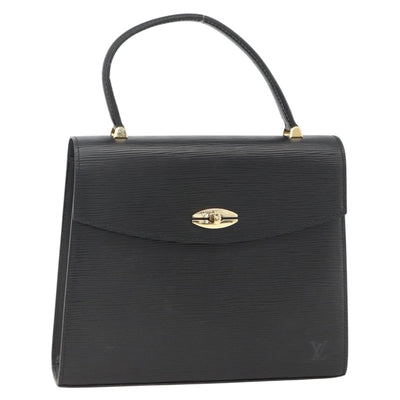 LOUIS VUITTON Epi Malesherbes Hand Bag Black M52372 LV Auth BA11235
