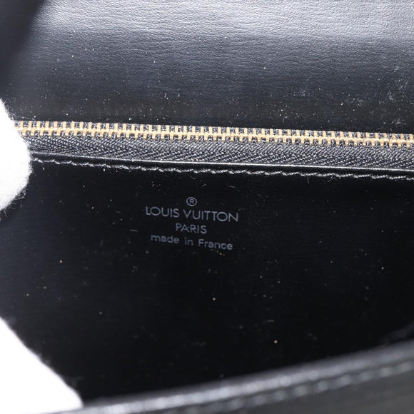 LOUIS VUITTON Epi Malesherbes Hand Bag Black M52372 LV Auth BA11235