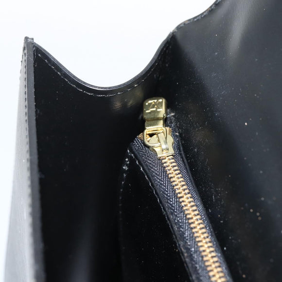 LOUIS VUITTON Epi Malesherbes Hand Bag Black M52372 LV Auth BA11235