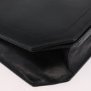 Salvatore Ferragamo Shoulder Bag Leather Black Gold Auth BA11236-9