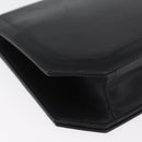 Salvatore Ferragamo Shoulder Bag Leather Black Gold Auth BA11236-15