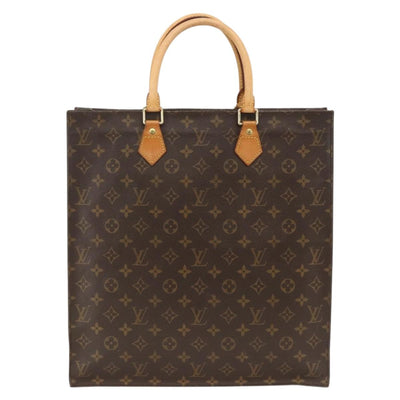 LOUIS VUITTON Monogram Sac Plat Hand Bag M51140 LV Auth BA11239 - 0