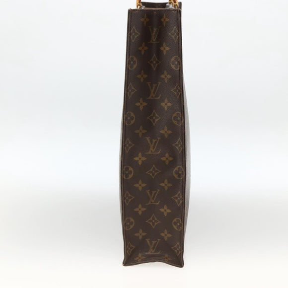 LOUIS VUITTON Monogram Sac Plat Handtasche M51140 LV Auth BA11239