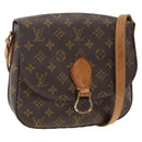 LOUIS VUITTON Monogram Saint Cloud GM Shoulder Bag M51242 LV Auth BA11243-1