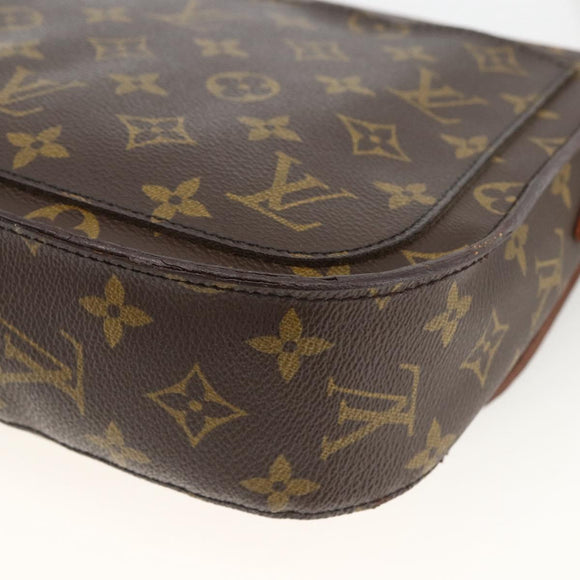 LOUIS VUITTON Monogram Saint Cloud GM Shoulder Bag M51242 LV Auth BA11243