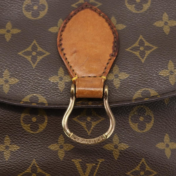 LOUIS VUITTON Monogram Saint Cloud GM Shoulder Bag M51242 LV Auth BA11243