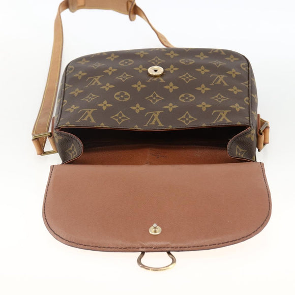 LOUIS VUITTON Monogram Saint Cloud GM Shoulder Bag M51242 LV Auth BA11243
