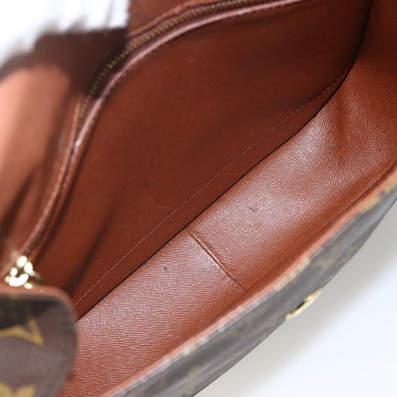 LOUIS VUITTON Monogram Saint Cloud GM Shoulder Bag M51242 LV Auth BA11243