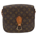 LOUIS VUITTON Monogram Saint Cloud GM Shoulder Bag M51242 LV Auth BA11243-13