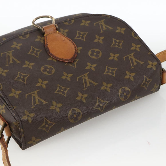 LOUIS VUITTON Monogram Saint Cloud GM Shoulder Bag M51242 LV Auth BA11243