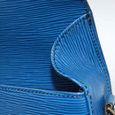 LOUIS VUITTON Epi Saint Cloud GM Shoulder Bag Toledo Blue M52195 LV Auth BA11245-21