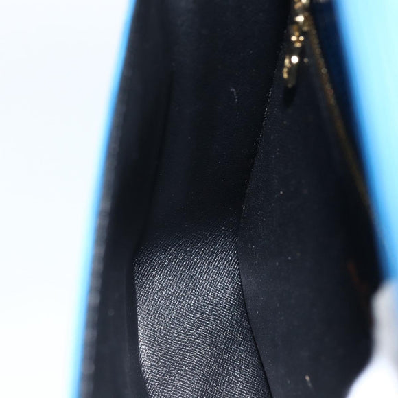 LOUIS VUITTON Epi Saint Cloud GM Shoulder Bag Toledo Blue M52195 LV Auth BA11245