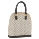 LOUIS VUITTON Monogram Mini Alma Haut Hand Bag Khaki M92203 LV Auth BA11248-1