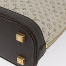LOUIS VUITTON Monogram Mini Alma Haut Hand Bag Khaki M92203 LV Auth BA11248-14