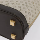 LOUIS VUITTON Monogram Mini Alma Haut Hand Bag Khaki M92203 LV Auth BA11248-16