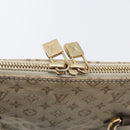 LOUIS VUITTON Monogram Mini Alma Haut Hand Bag Khaki M92203 LV Auth BA11248-10