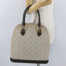 LOUIS VUITTON Monogram Mini Alma Haut Hand Bag Khaki M92203 LV Auth BA11248-22