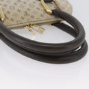 LOUIS VUITTON Monogram Mini Alma Haut Hand Bag Khaki M92203 LV Auth BA11248-7