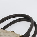 LOUIS VUITTON Monogram Mini Alma Haut Hand Bag Khaki M92203 LV Auth BA11248-8