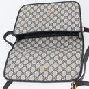 GUCCI GG Supreme Shoulder Bag PVC Navy Gold 001 904 0915 Auth BA11249-15