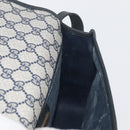 GUCCI GG Supreme Shoulder Bag PVC Navy Gold 001 904 0915 Auth BA11249-18