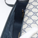 GUCCI GG Supreme Shoulder Bag PVC Navy Gold 001 904 0915 Auth BA11249-19