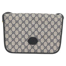 GUCCI GG Supreme Shoulder Bag PVC Navy Gold 001 904 0915 Auth BA11249-2