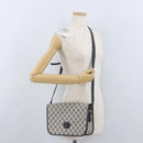 GUCCI GG Supreme Shoulder Bag PVC Navy Gold 001 904 0915 Auth BA11249-23
