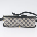 GUCCI GG Supreme Shoulder Bag PVC Navy Gold 001 904 0915 Auth BA11249-9