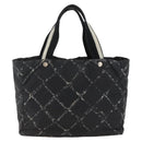CHANEL Reisetasche Nylon Schwarz CC Auth BA11251-13