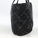 CHANEL Reisetasche Nylon Schwarz CC Auth BA11251-3