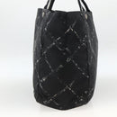 CHANEL Reisetasche Nylon Schwarz CC Auth BA11251-4