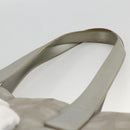 CHANEL New Travel Line Hand Bag Nylon Beige CC Auth BA11252-8