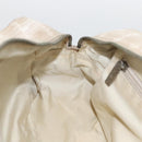 CHANEL New Travel Line Hand Bag Nylon Beige Gold CC Auth BA11253-18