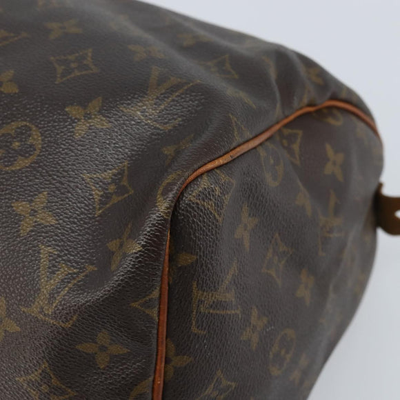 LOUIS VUITTON Monogram Speedy 30 Handtasche M41526 LV Auth BA11257